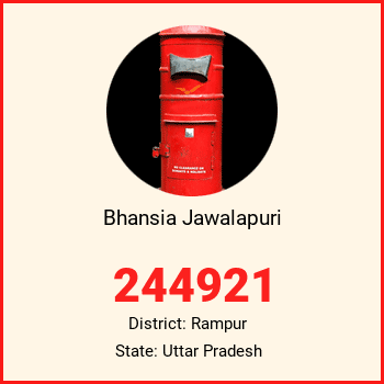 Bhansia Jawalapuri pin code, district Rampur in Uttar Pradesh