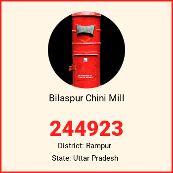 Bilaspur Chini Mill pin code, district Rampur in Uttar Pradesh
