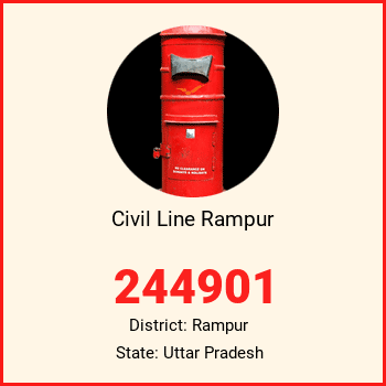 Civil Line Rampur pin code, district Rampur in Uttar Pradesh