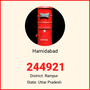 Hamidabad pin code, district Rampur in Uttar Pradesh