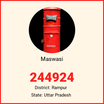 Maswasi pin code, district Rampur in Uttar Pradesh