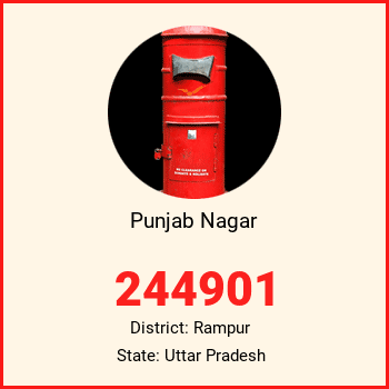 Punjab Nagar pin code, district Rampur in Uttar Pradesh