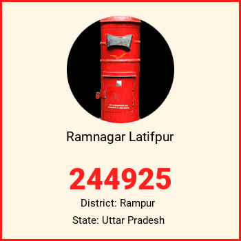 Ramnagar Latifpur pin code, district Rampur in Uttar Pradesh