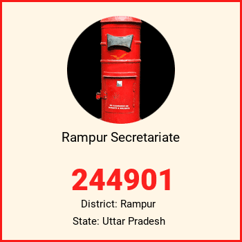Rampur Secretariate pin code, district Rampur in Uttar Pradesh