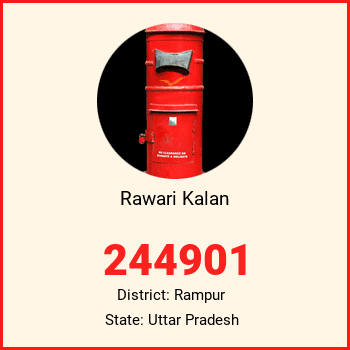 Rawari Kalan pin code, district Rampur in Uttar Pradesh