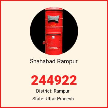 Shahabad Rampur pin code, district Rampur in Uttar Pradesh