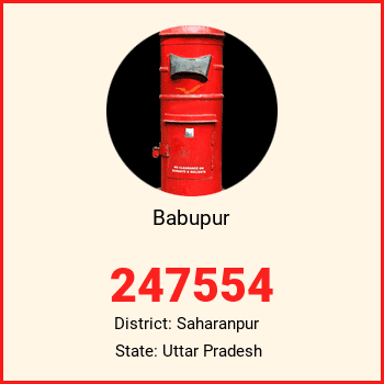 Babupur pin code, district Saharanpur in Uttar Pradesh