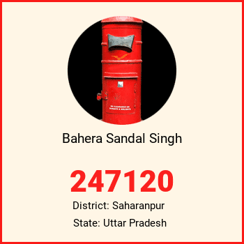 Bahera Sandal Singh pin code, district Saharanpur in Uttar Pradesh