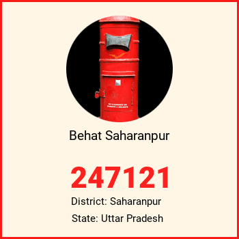 Behat Saharanpur pin code, district Saharanpur in Uttar Pradesh