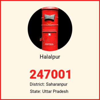 Halalpur pin code, district Saharanpur in Uttar Pradesh