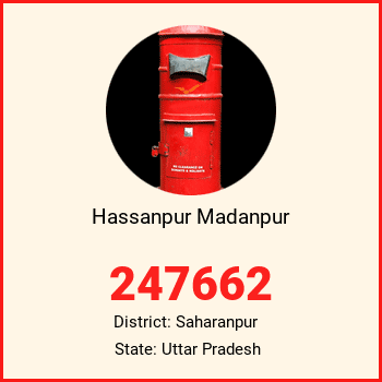Hassanpur Madanpur pin code, district Saharanpur in Uttar Pradesh