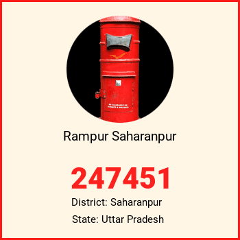 Rampur Saharanpur pin code, district Saharanpur in Uttar Pradesh