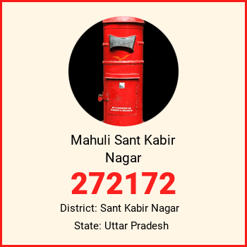 Mahuli Sant Kabir Nagar pin code, district Sant Kabir Nagar in Uttar Pradesh