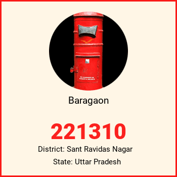 Baragaon pin code, district Sant Ravidas Nagar in Uttar Pradesh