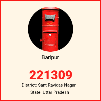 Baripur pin code, district Sant Ravidas Nagar in Uttar Pradesh