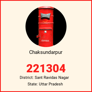 Chaksundarpur pin code, district Sant Ravidas Nagar in Uttar Pradesh