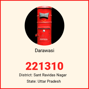 Darawasi pin code, district Sant Ravidas Nagar in Uttar Pradesh