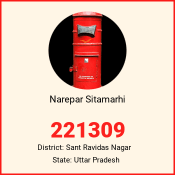 Narepar Sitamarhi pin code, district Sant Ravidas Nagar in Uttar Pradesh