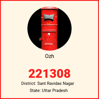 Ozh pin code, district Sant Ravidas Nagar in Uttar Pradesh