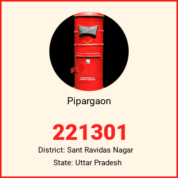Pipargaon pin code, district Sant Ravidas Nagar in Uttar Pradesh