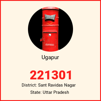 Ugapur pin code, district Sant Ravidas Nagar in Uttar Pradesh