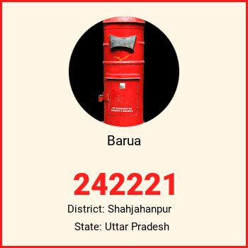 Barua pin code, district Shahjahanpur in Uttar Pradesh
