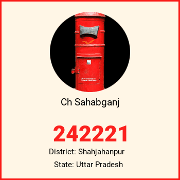 Ch Sahabganj pin code, district Shahjahanpur in Uttar Pradesh
