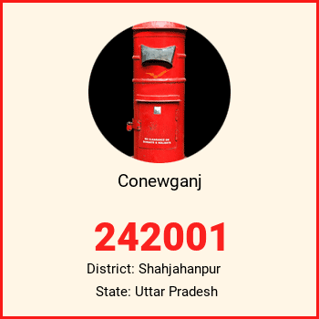 Conewganj pin code, district Shahjahanpur in Uttar Pradesh