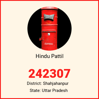 Hindu Pattil pin code, district Shahjahanpur in Uttar Pradesh