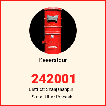 Keeeratpur pin code, district Shahjahanpur in Uttar Pradesh