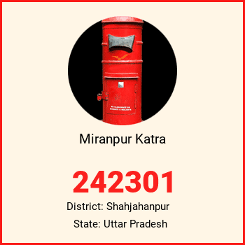 Miranpur Katra pin code, district Shahjahanpur in Uttar Pradesh