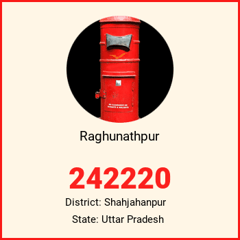 Raghunathpur pin code, district Shahjahanpur in Uttar Pradesh