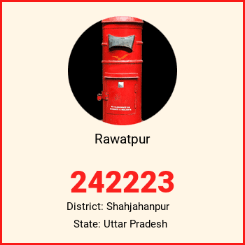Rawatpur pin code, district Shahjahanpur in Uttar Pradesh