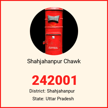 Shahjahanpur Chawk pin code, district Shahjahanpur in Uttar Pradesh