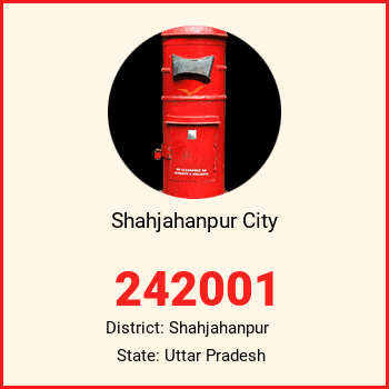 Shahjahanpur City pin code, district Shahjahanpur in Uttar Pradesh