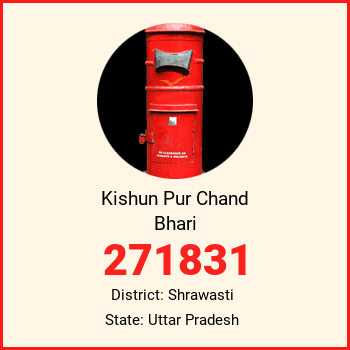 Kishun Pur Chand Bhari pin code, district Shrawasti in Uttar Pradesh