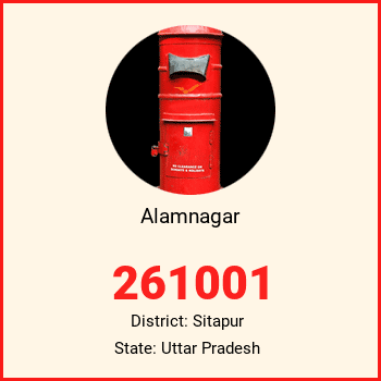 Alamnagar pin code, district Sitapur in Uttar Pradesh