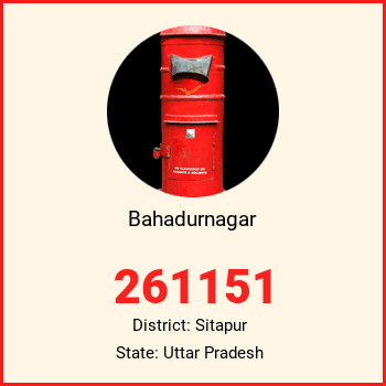 Bahadurnagar pin code, district Sitapur in Uttar Pradesh