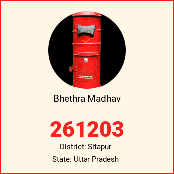 Bhethra Madhav pin code, district Sitapur in Uttar Pradesh