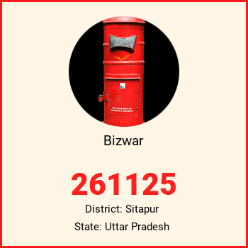 Bizwar pin code, district Sitapur in Uttar Pradesh