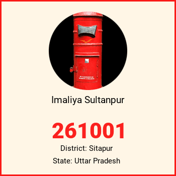 Imaliya Sultanpur pin code, district Sitapur in Uttar Pradesh