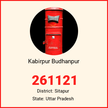 Kabirpur Budhanpur pin code, district Sitapur in Uttar Pradesh