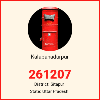 Kalabahadurpur pin code, district Sitapur in Uttar Pradesh