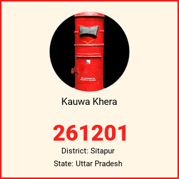 Kauwa Khera pin code, district Sitapur in Uttar Pradesh