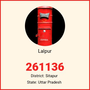 Lalpur pin code, district Sitapur in Uttar Pradesh