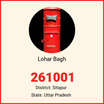 Lohar Bagh pin code, district Sitapur in Uttar Pradesh