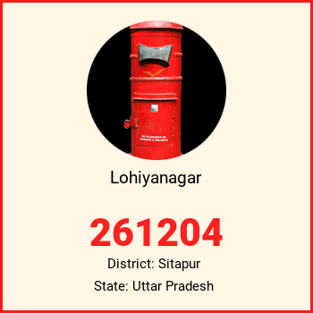 Lohiyanagar pin code, district Sitapur in Uttar Pradesh