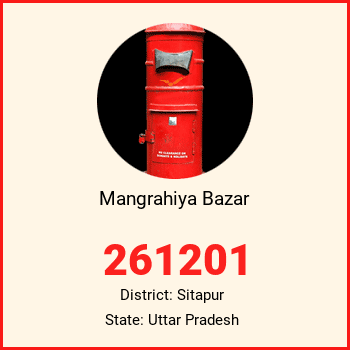 Mangrahiya Bazar pin code, district Sitapur in Uttar Pradesh