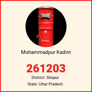 Mohammadpur Kadim pin code, district Sitapur in Uttar Pradesh