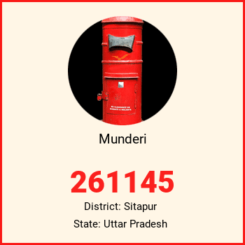 Munderi pin code, district Sitapur in Uttar Pradesh